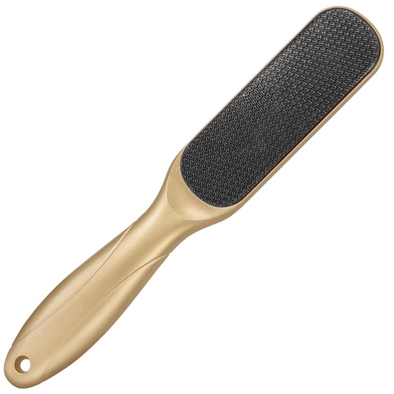 Lvrzng Nano Glass Foot File  Foot Callus Remover  Double Sided Pedicure Tools for Feet  Dual Use of Dry and Wet  Professional Hygienic Foot Scrubber to Achieve Smooth  Silky Feet Instantly (Golden) - Image 1